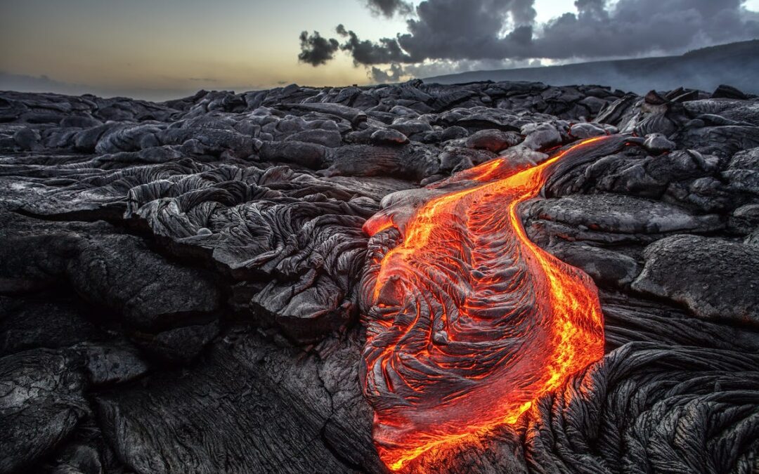 A Major Roadway In Hawaii Is Being Approached By Lava As Two Volcanoes Erupt At Once