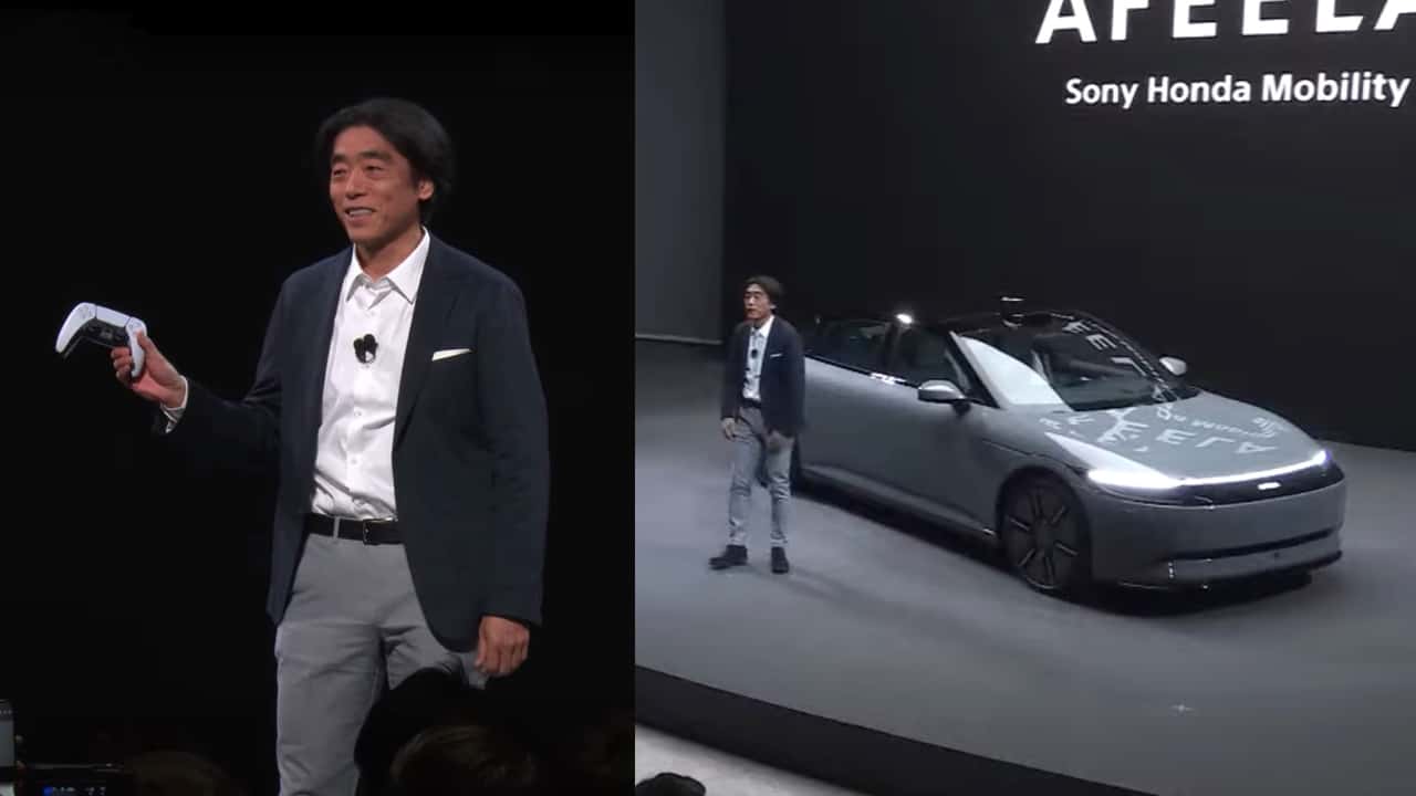 Sony Presents A New Vehicle That Can Be Operated Using A PS5 Controller