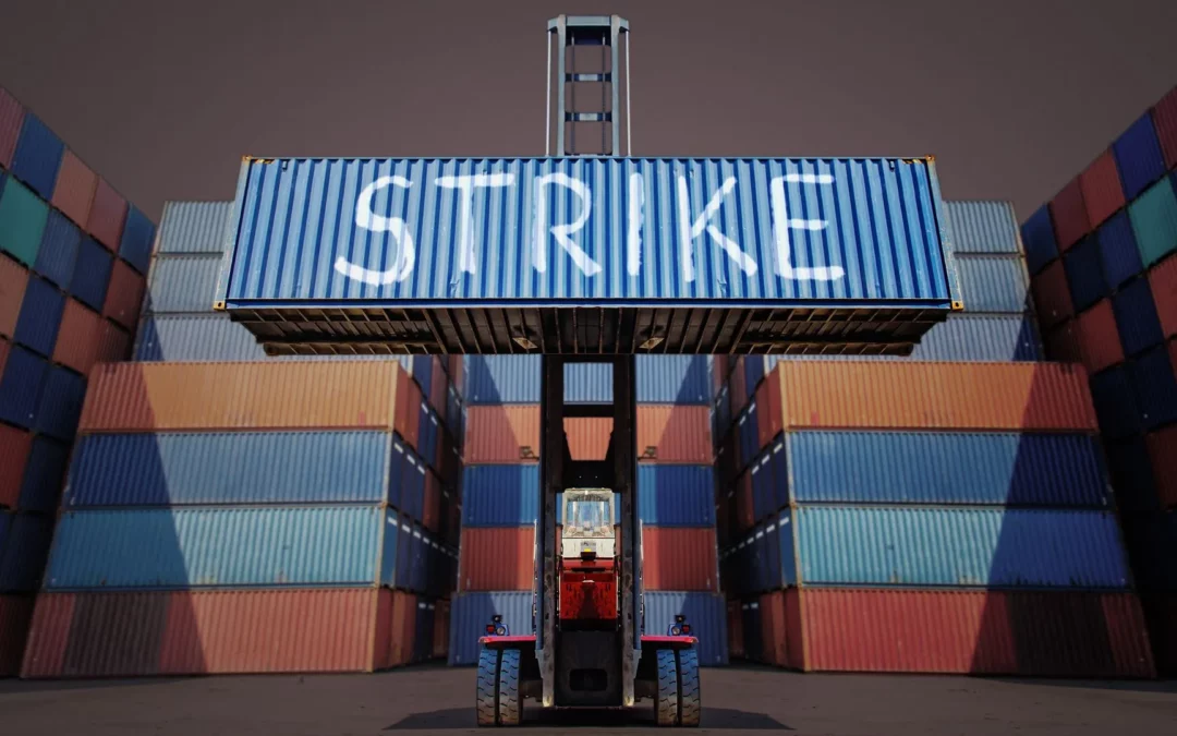 Ports Throughout The East And Gulf Coast Close As Thousands Of Workers Go On Strike